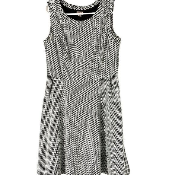 Womens Merona Dress Size S Fit & Flare Sleeveless 5136 Geo 5136 Pullover Mini - Picture 1 of 5